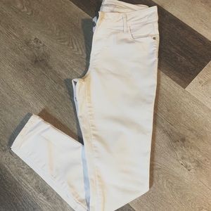 White denim Old Navy Rockstar jeans